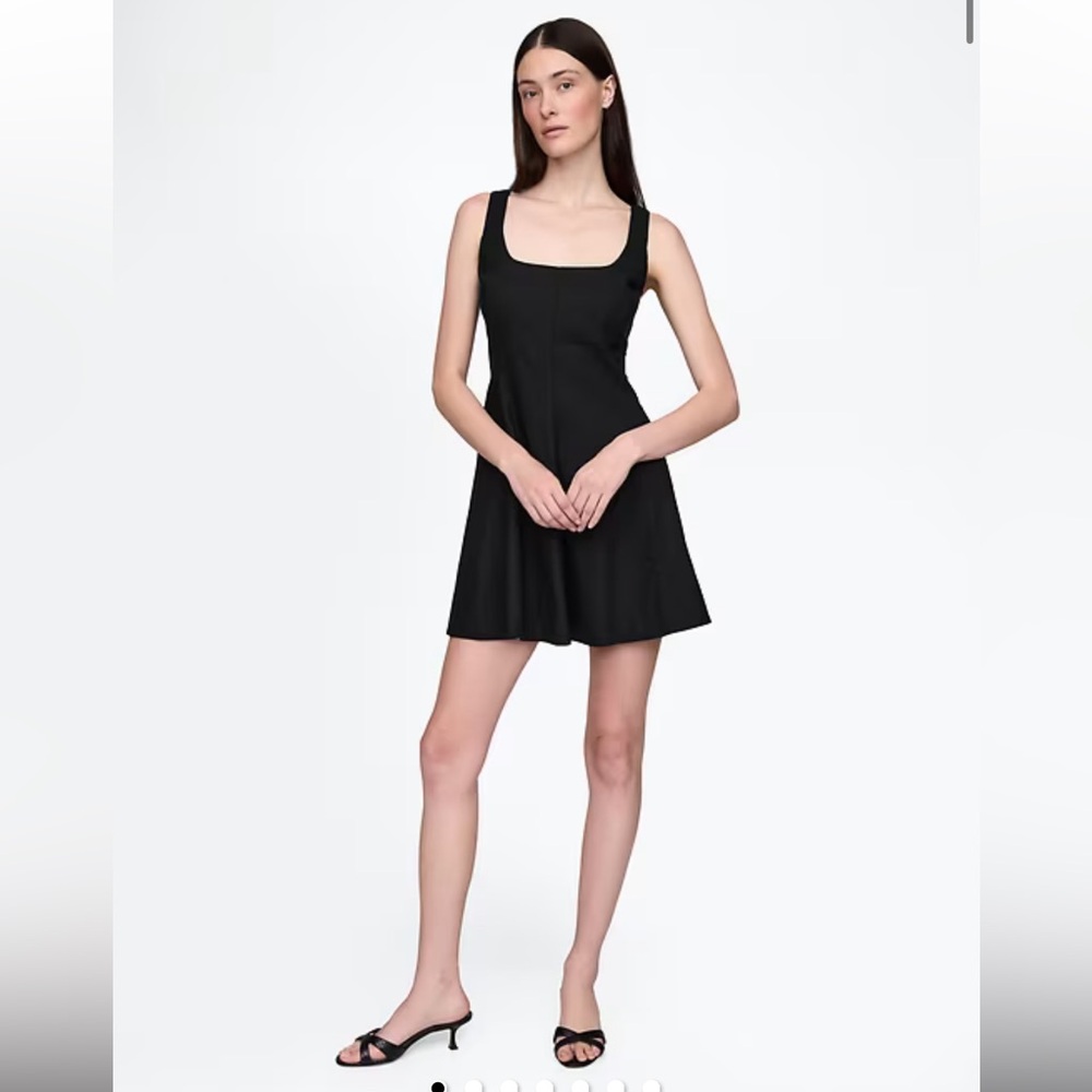 Gap Linen-Blend Mini Dress small new